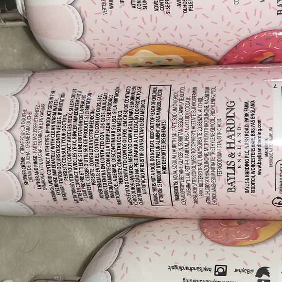 NEW FROSTED SPRINKLES BEAUTICOLOGY Bath & Body Set (lot of 4) - Picture 3 of 3